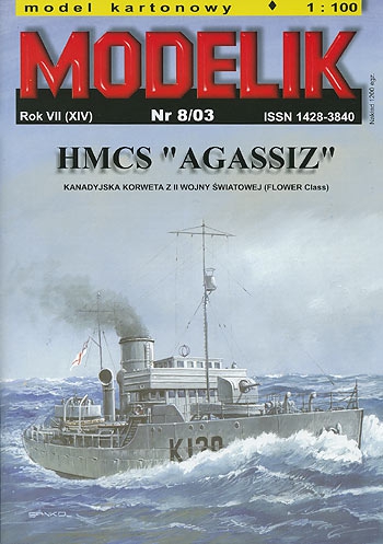 nr kat. 0308: HMCS AGASSIZ