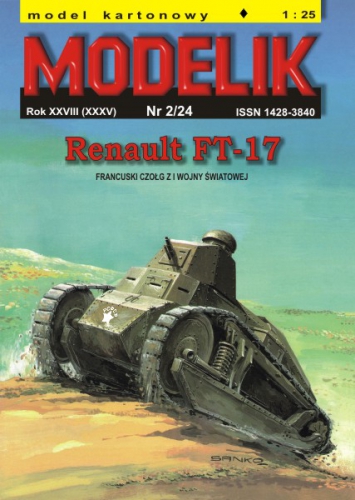cat. no. 2402: RENAULT FT-17