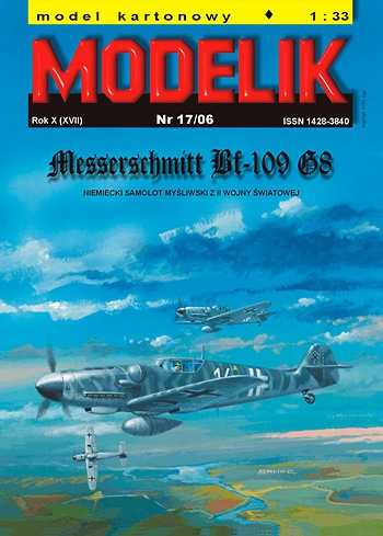 nr kat. 0617: MESSERSCHMITT Bf-109 G8