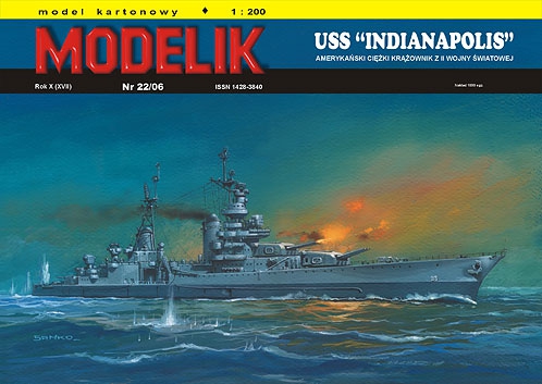 cat. no. 0622: USS INDIANAPOLIS