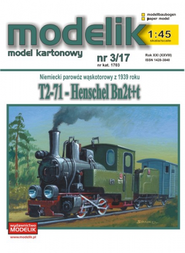 nr kat. 1703: T2-71 Henschel Bn2t+t 1:45